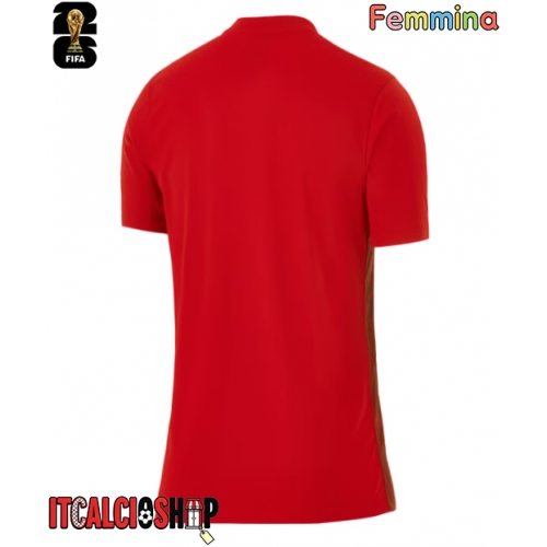 Turchia Prima Maglia Femmina Mondiali 2026 Manica Corta